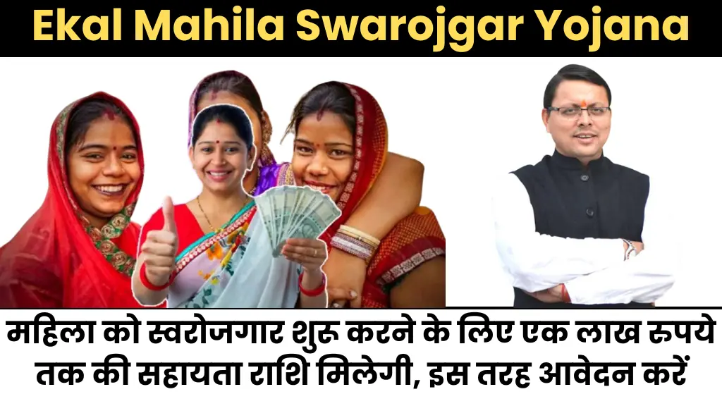 Mukhyamantri Ekal Mahila Swarojgar Yojana